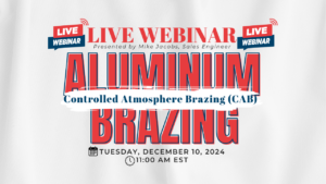 Aluminum Brazing webinar