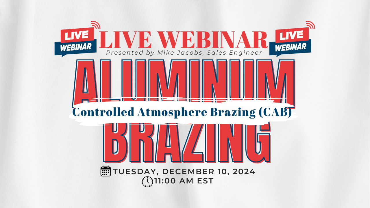 Aluminum Brazing webinar