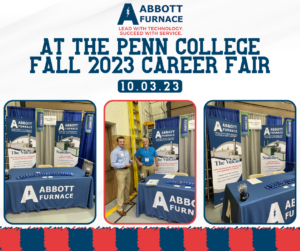 Abbott Furnace at Penn College Fall 2023 Career Fair