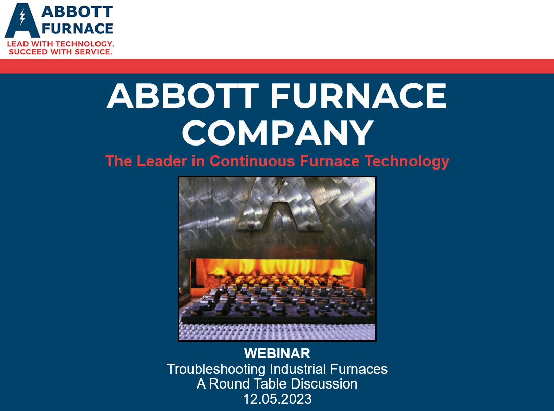 Industrial Furnace Troubleshooting Webinar